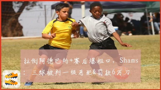 拉倒阿德巴约+赛后爆粗口，Shams：三球被判一级恶犯&罚款6万刀